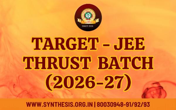 TARGET JEE ( THRUST BATCH ) 2026-27 cover