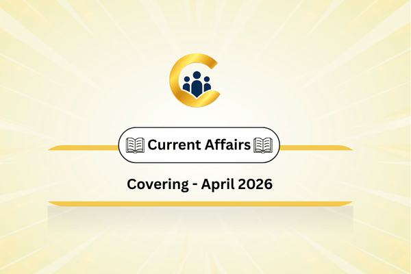 Current Affairs Chapter - April 2026