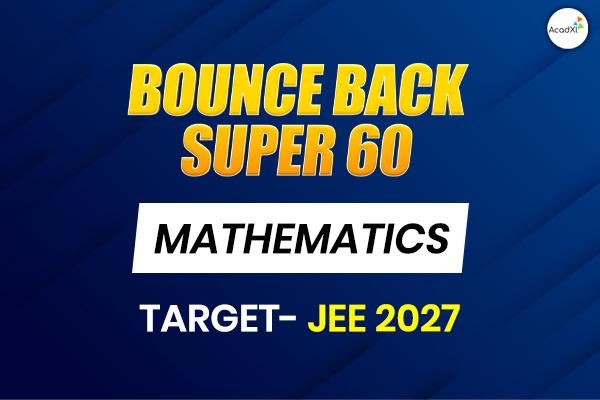 Bounce Back 2027 - Mathematics cover