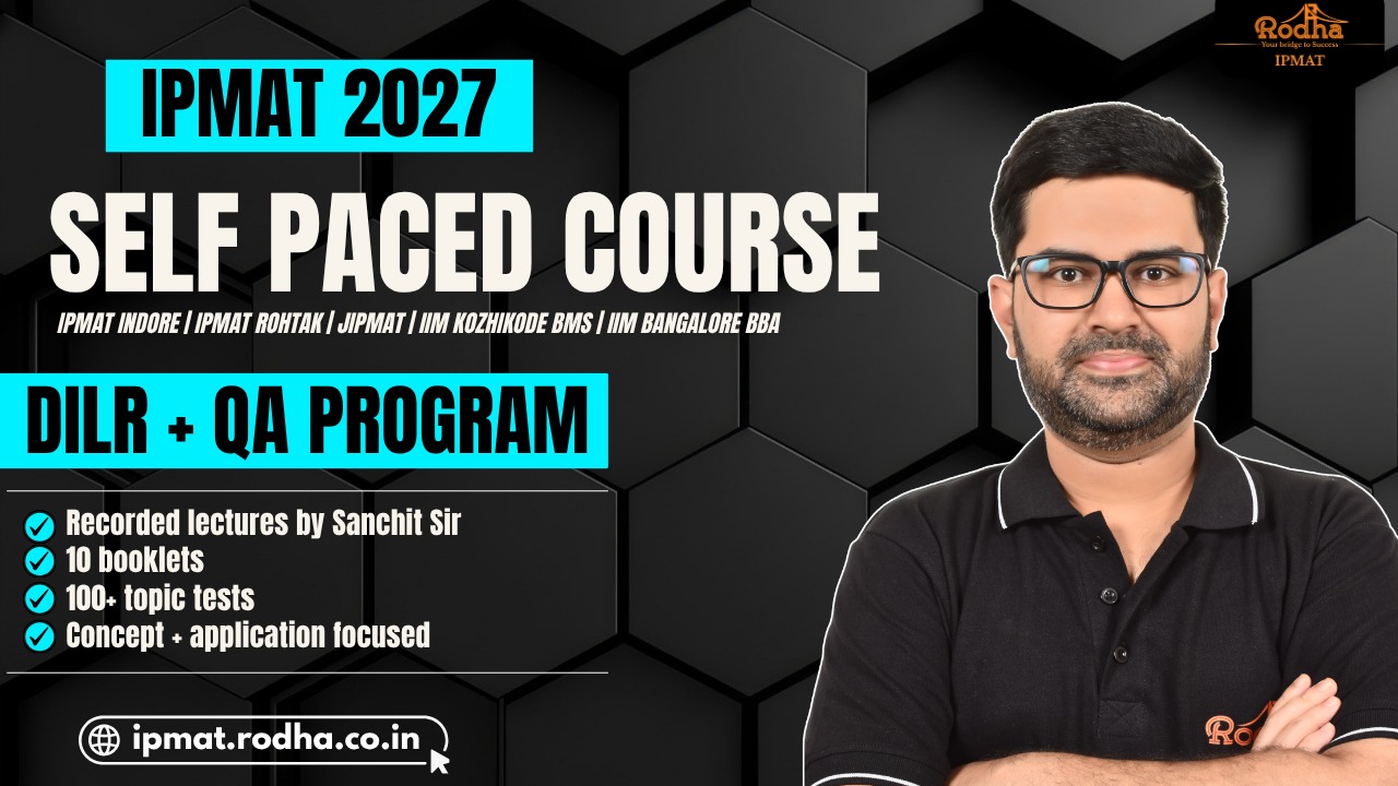 IPMAT 2027 | QA Self-Paced cover