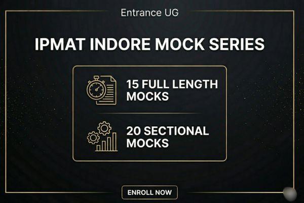 IPMAT Indore Only cover