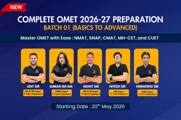 Complete OMET 2026-27 Preparation Batch 01 (Basic to Advanced) cover