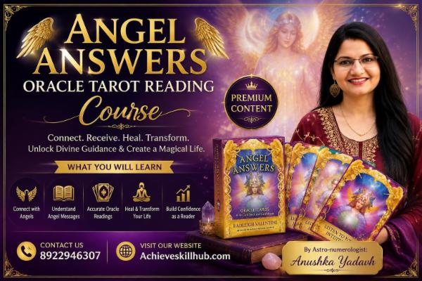 Angel Oracle Card Reading Certification Course cover