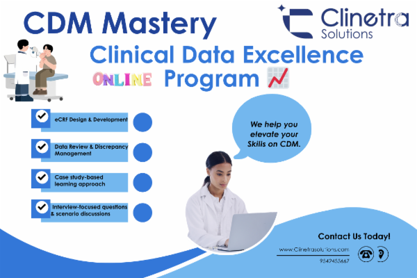 CDM Mastery – Clinical Data Excellence Program 📈 cover