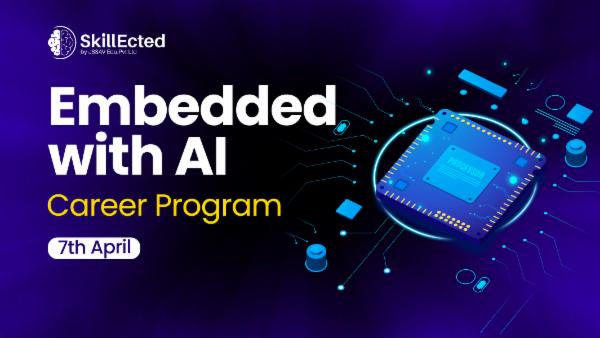 7th April Embedded Systems with AI Career Program cover