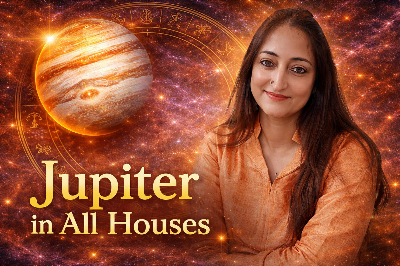 Jupiter In All Houses cover