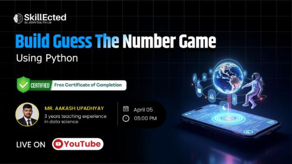 Build Guess The Number Game Using Python – Live Bootcamp cover