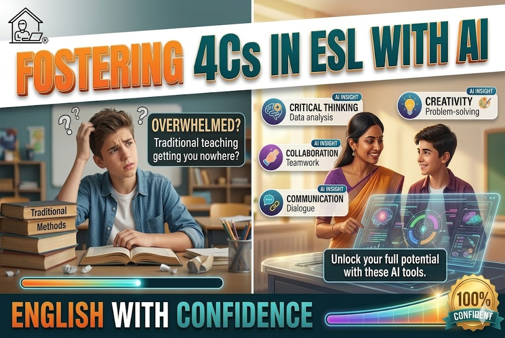 2H-CPD Fostering 4Cs in ESL (English as a Second Language) with AI Power cover