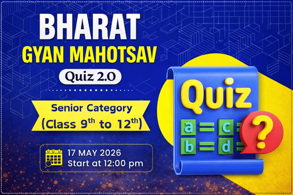 BHARAT GYAN MAHOTSAV QUIZ 2.0 (Senior Category) cover