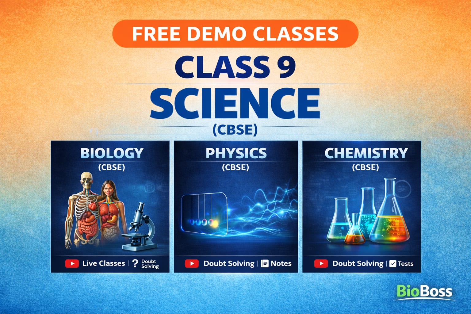 Free Demo Class | Science | Class 9 | CBSE