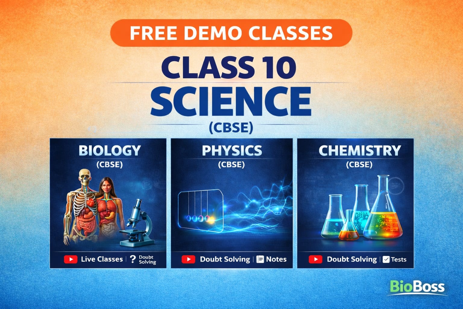 Free Demo Class | Science | Class 10 | CBSE