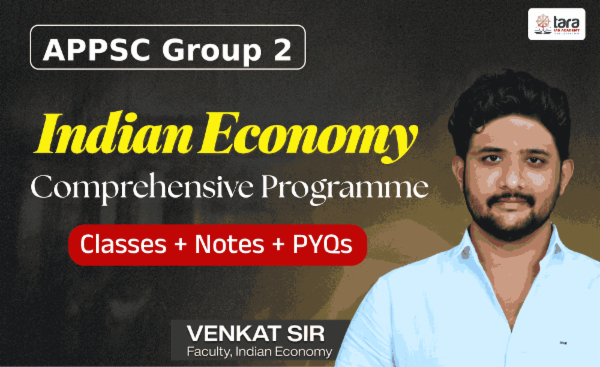 Indian Economy Module (APPSC Group 2 - 2026) cover