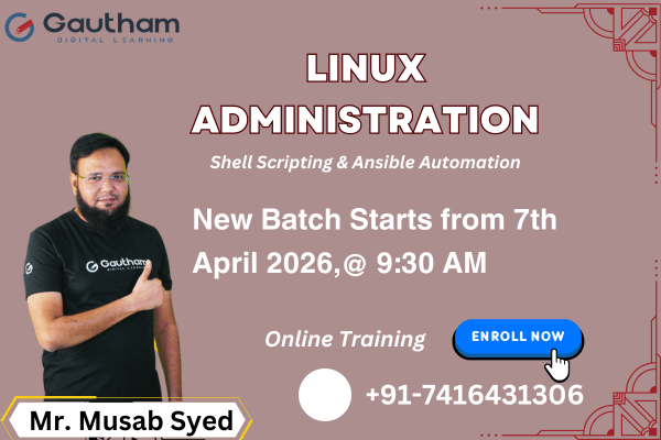 Linux Administration - New Batch Starts from 7th April 2026, 9:00 AM cover