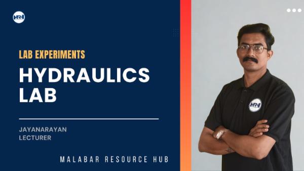 Hydraulics Lab Experiments cover