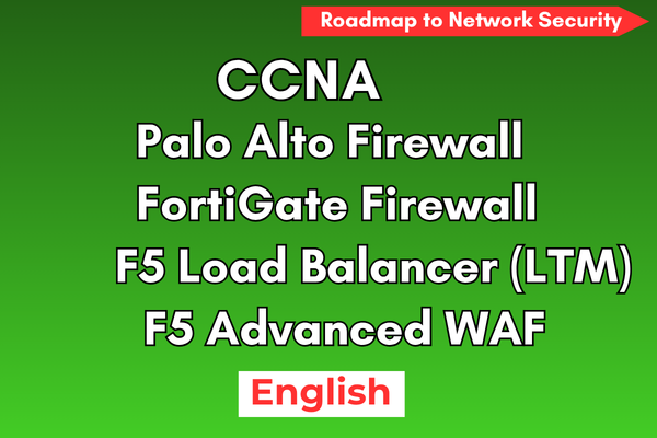 Roadmap to Network Security Engineer - English cover