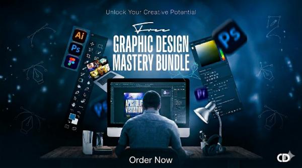 Graphic Design Mastery Bundle cover