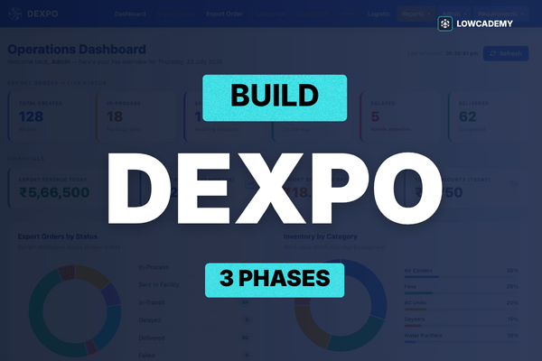 Build DEXPO - A 3-Phase Enterprise Application