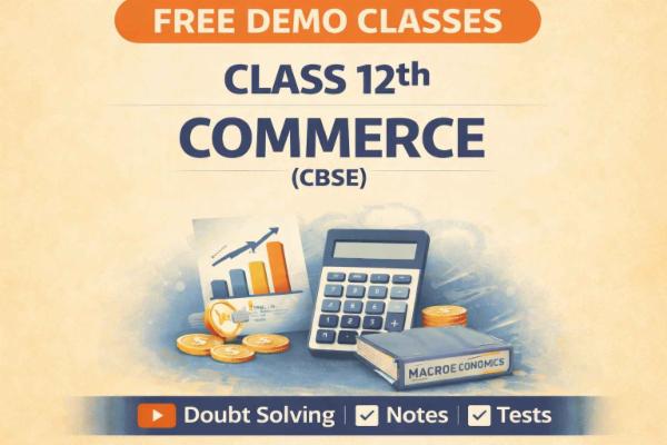 free demo classes for commerce class 12th