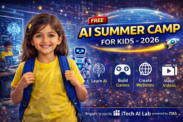 AI SUMMER CAMP FOR KIDS - 2026 cover