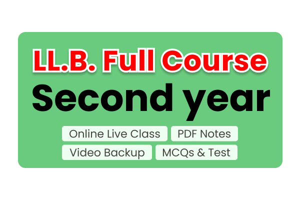 LL.B.| Second Paper | Entrance Preparation TU | Live Class 2083 cover