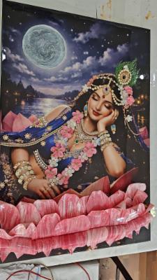 RADHA 3D PHOTO RESIN cover