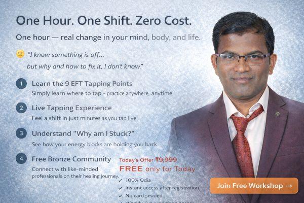EFT Tapping Method Course — Sushanta Kumar Padhan, EFT Tapping Coach Odisha