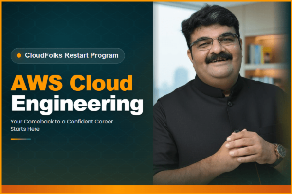 CloudFolks Restart Program | AWS Cloud Engineering cover