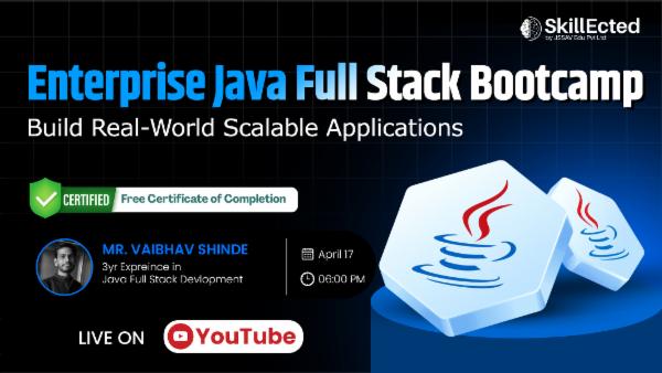 Enterprise Java Full Stack Bootcamp cover