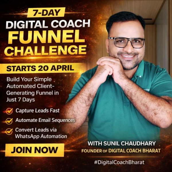7-Day Digital Coach Funnel Challenge cover