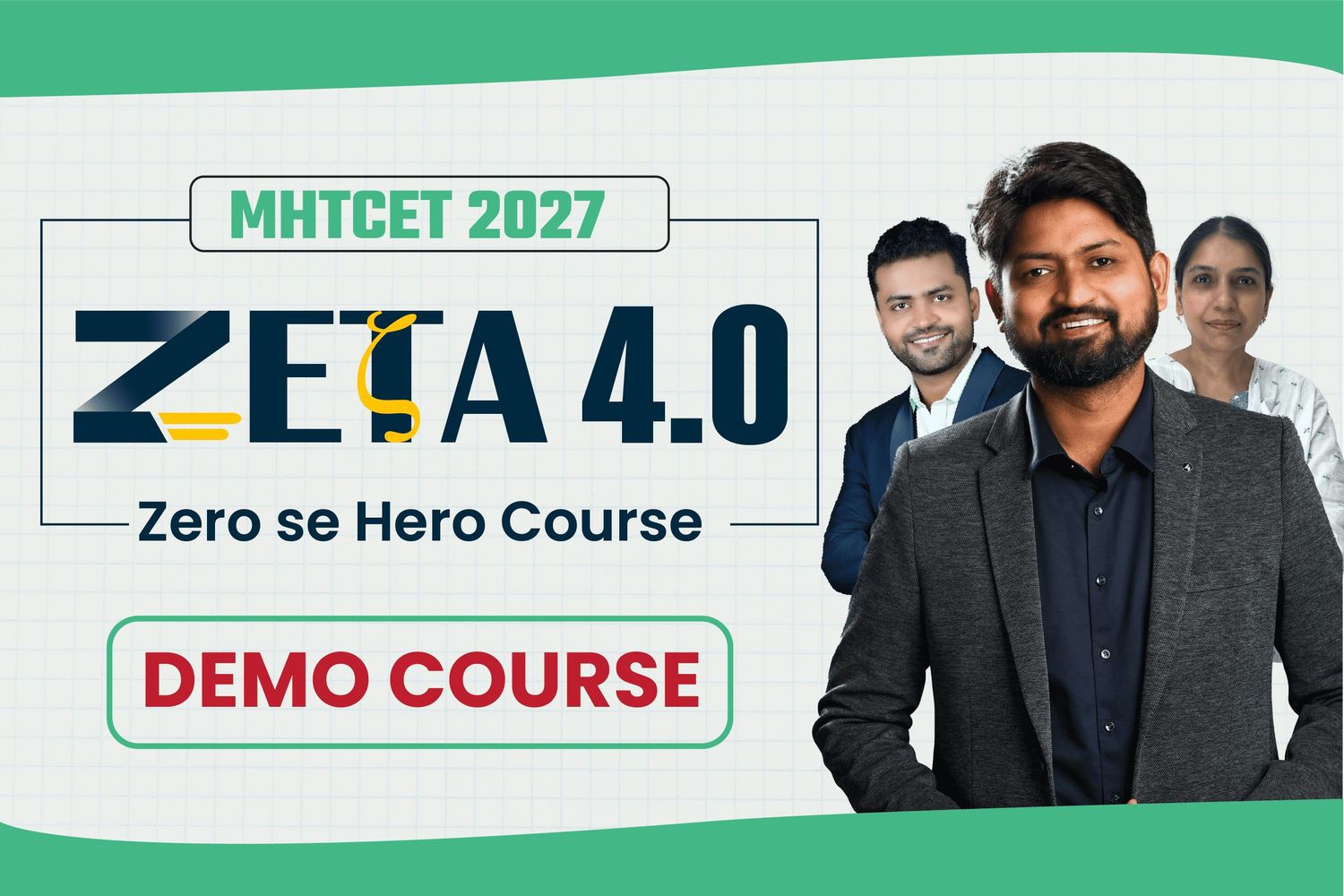 MHTCET 2027 PCM - Zeta 4.0 DEMO Course cover
