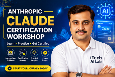 FREE WORKSHOP - ANTHROPIC CLAUDE CERTIFICATION GUIDANCE cover