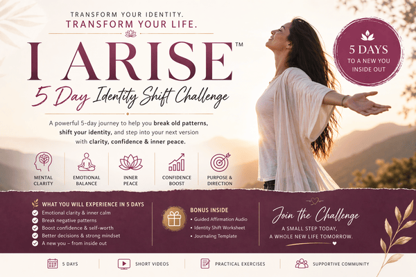 I ARISE – 5 Day Identity Shift Challenge cover