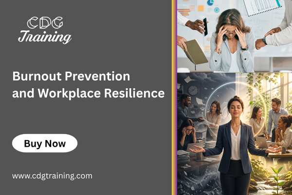Burnout Prevention and Workplace Resilience cover
