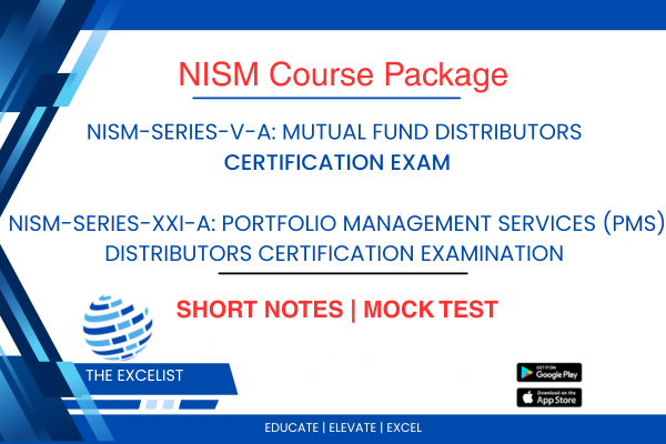 NISM Distributors Mock Test & Short Notes Package cover