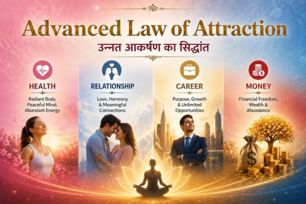 Advanced Law of Attraction (हिंदी & English) cover