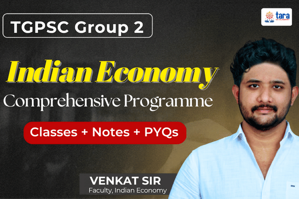 Indian Economy Module (TGPSC Group 2 - 2026) cover