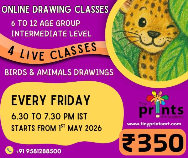 6 TO 12 Age group Friday Class May 2026 cover