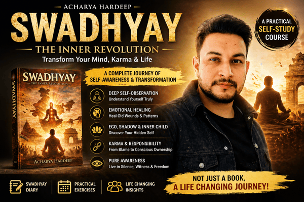 Swadhyay: The Inner Revolution Course Transform Your Mind, Karma & Life cover