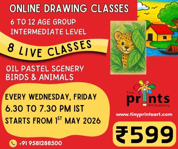 6 to 12 Age Group Wednesday - Friday May 2026 Batch cover