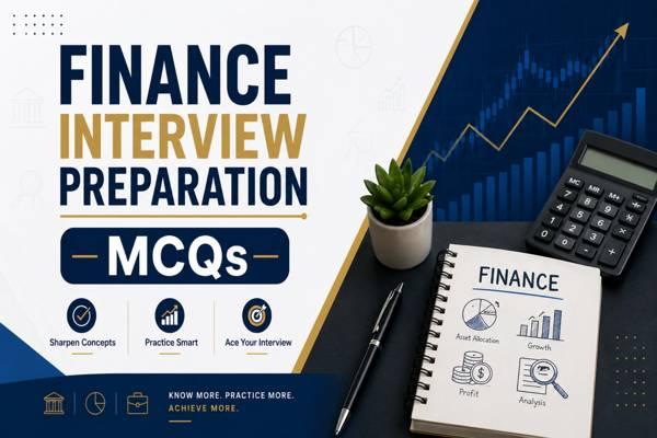 Finance Interview Preparation MCQs cover