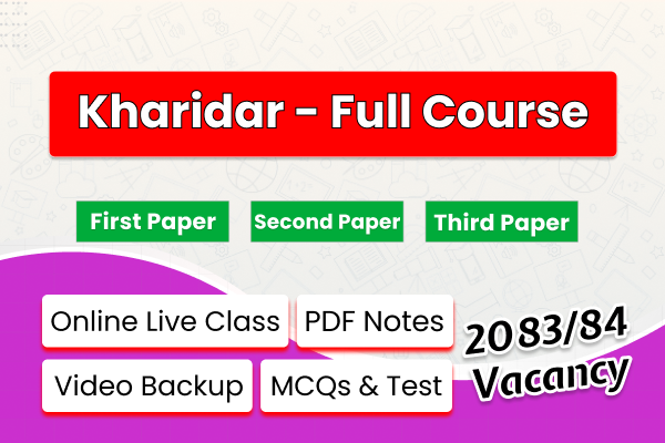 2083 Kharidar Full Course | General Administration | English Medium | Live Class cover