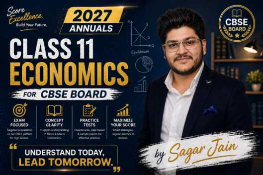 Economics | Class 11 | CBSE | 2027 Annuals cover