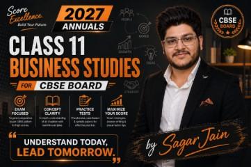 Business Studies | Class 11 | CBSE | 2027 Annuals cover