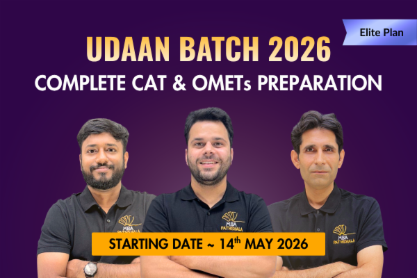 Complete CAT & OMETs 2026 Batch 07 (Basic to Advanced) | Udaan Batch- Elite Plan cover