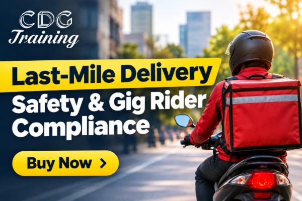 Last-Mile Delivery Safety & Gig Rider Compliance cover