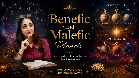 Benefic and malefic Planets cover