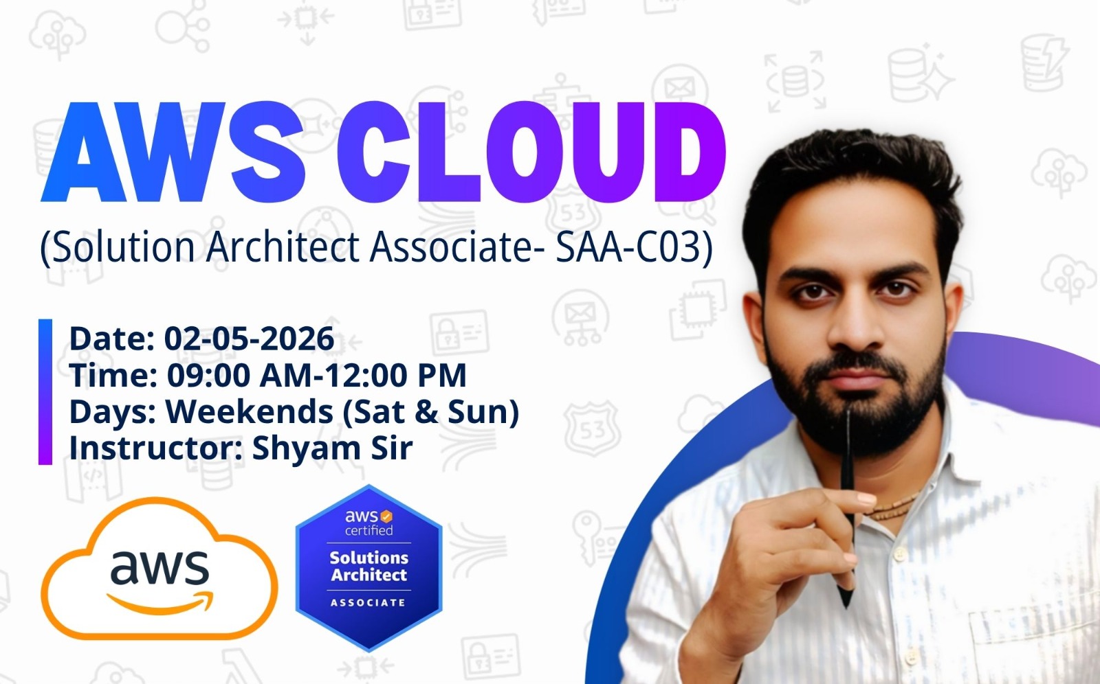 AWS-Cloud 02nd-MAY-2026 (09:00AM - 12:00PM) - Weekend cover