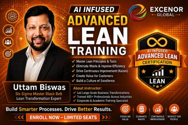 AI Infused Advanced Lean Six Sigma Training cover