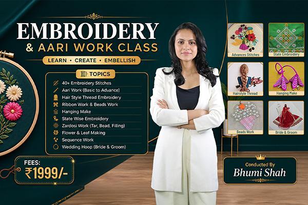 Embroidery & Aari Work Class cover