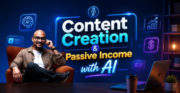 Learning Bangladesh - Content Creation & Passive Income with AI cover